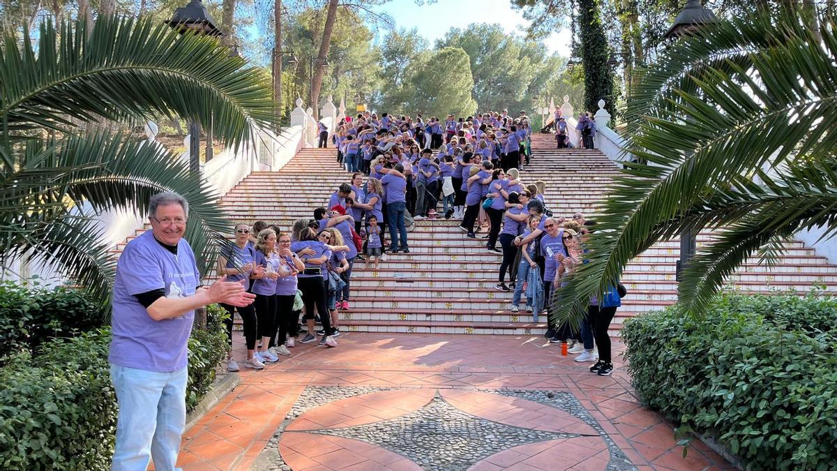 GALERÍA I La IV Marcha Solidaria de la Asociación Contra el Cáncer en Vila-real, en imágenes