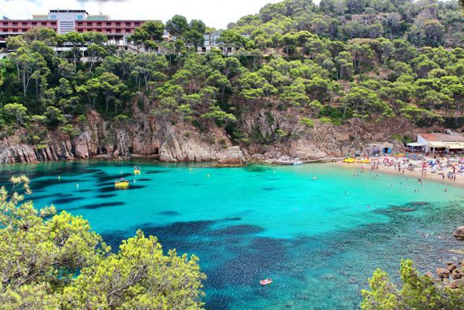 Playa Aiguablava, Begur (Girona)