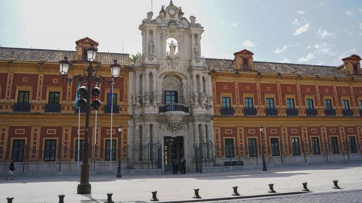 El palacio de San Telmo (Sevilla), sede de la Presidencia de la Junta de Andalucía