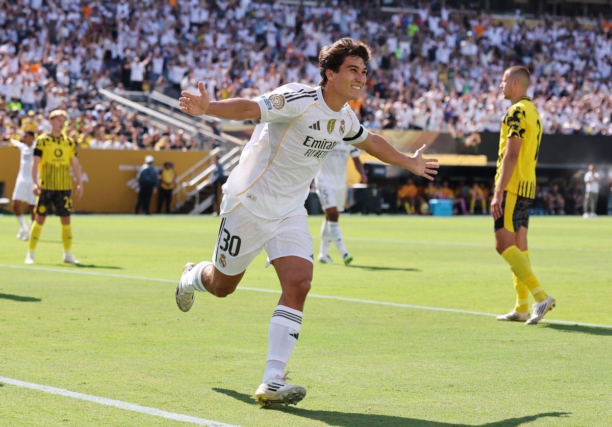05/07/2025 Gonzalo García, Real Madrid - Borussia Dortmund DEPORTES David Klein/CSM via ZUMA Press W / DPA