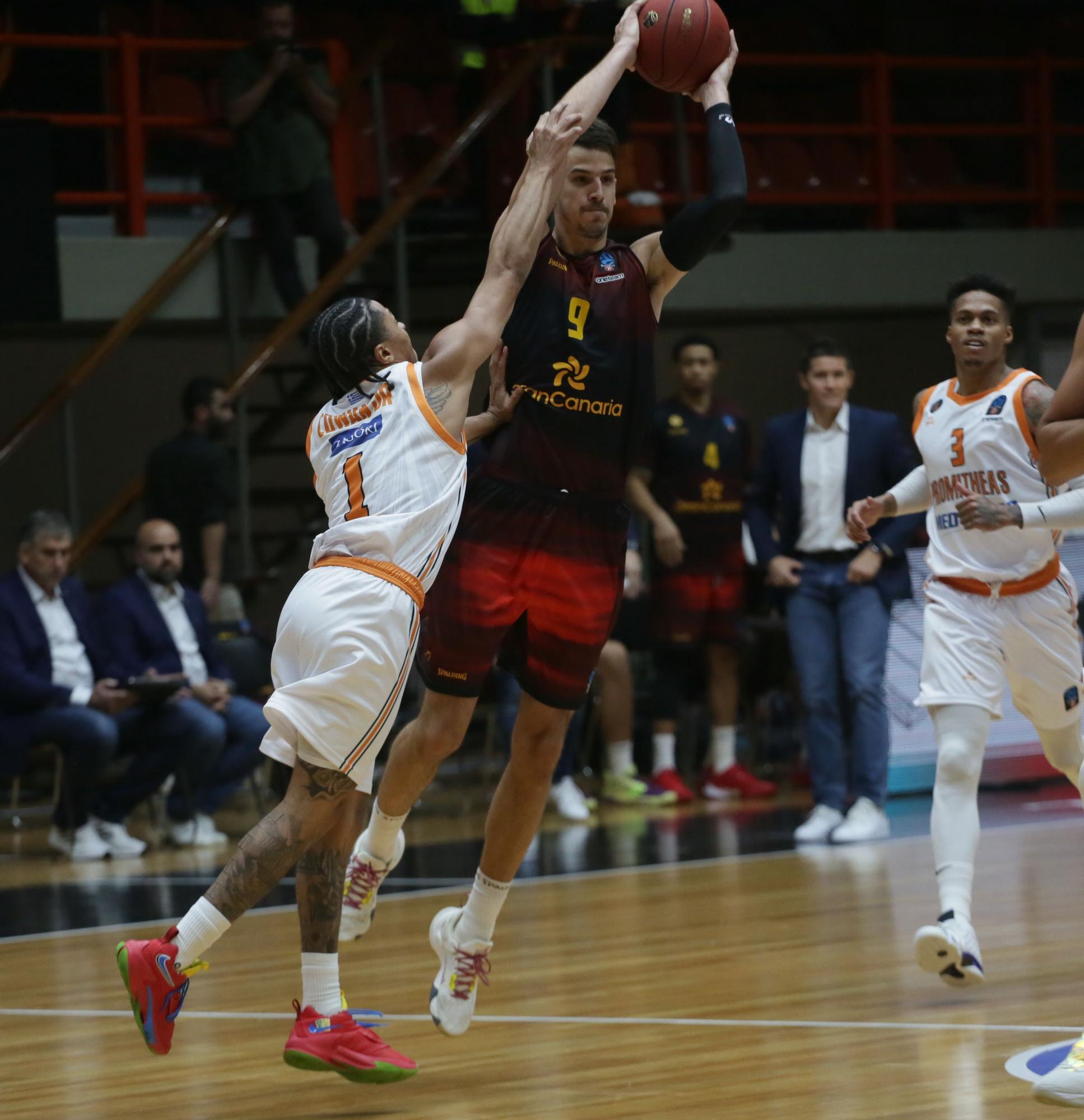 Baloncesto: Promitheas Patras - CB Gran Canaria