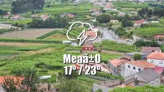 El tiempo en MeaÃ±o: previsión meteorológica para hoy, viernes 17 de julio