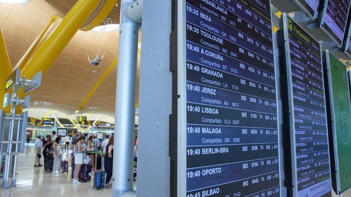 Los aeropuertos españoles operarán 21.347 vuelos en el primer fin de semana de julio