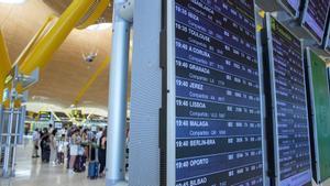 Los aeropuertos españoles operarán 21.347 vuelos en el primer fin de semana de julio