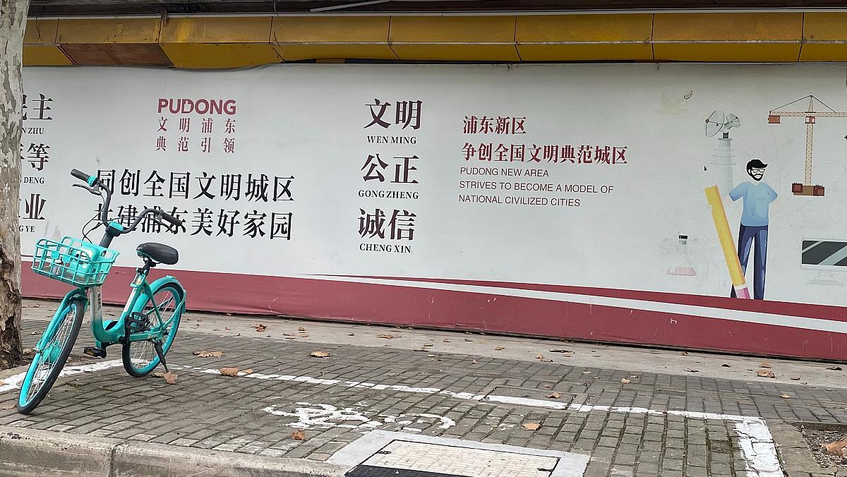 Nuevo proyecto inmobiliario en Pudong (Shanghái).