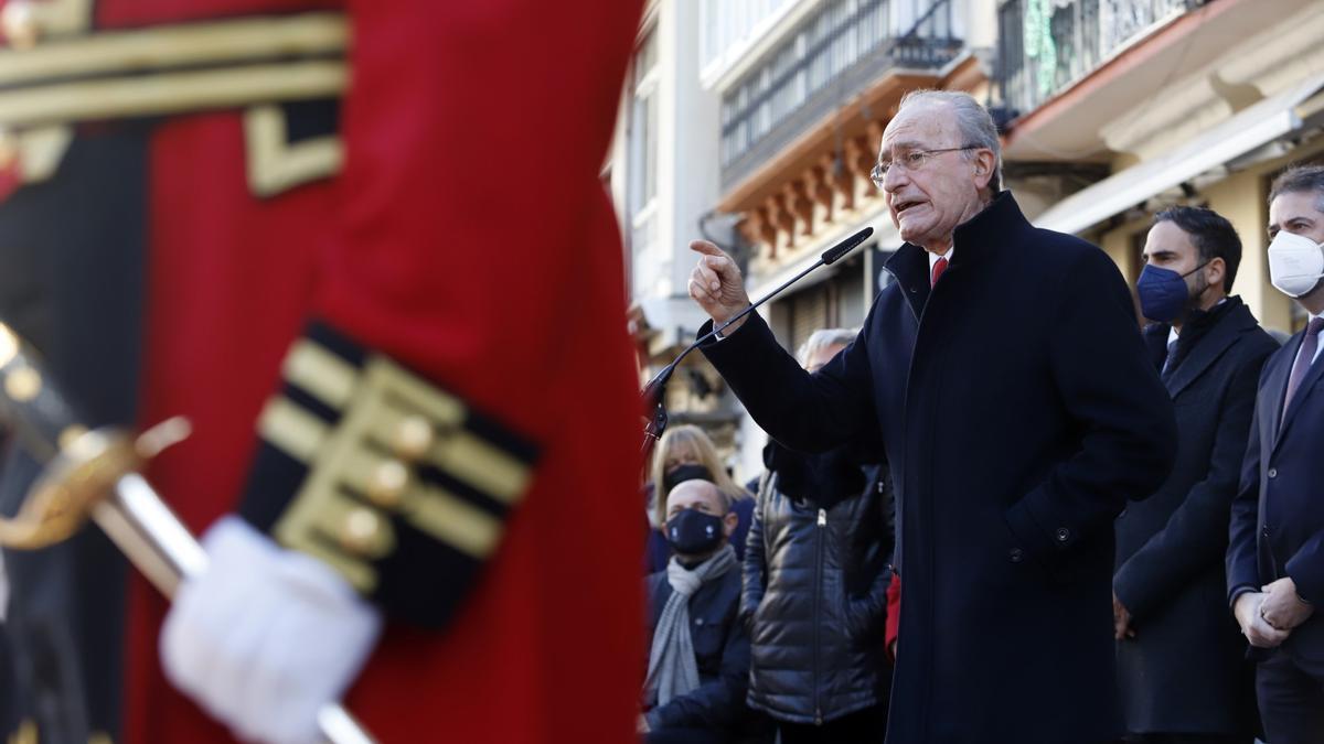 Acto por el Día de la Constitución en Málaga