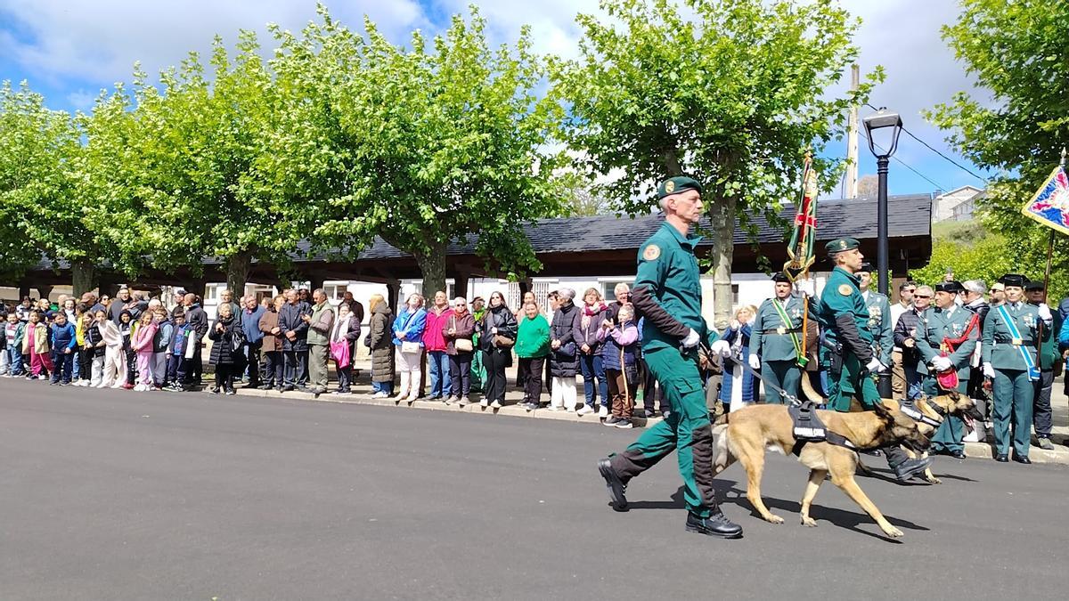 GALERÍA | La Guardia Civil de Zamora, de aniversario en Sanabria