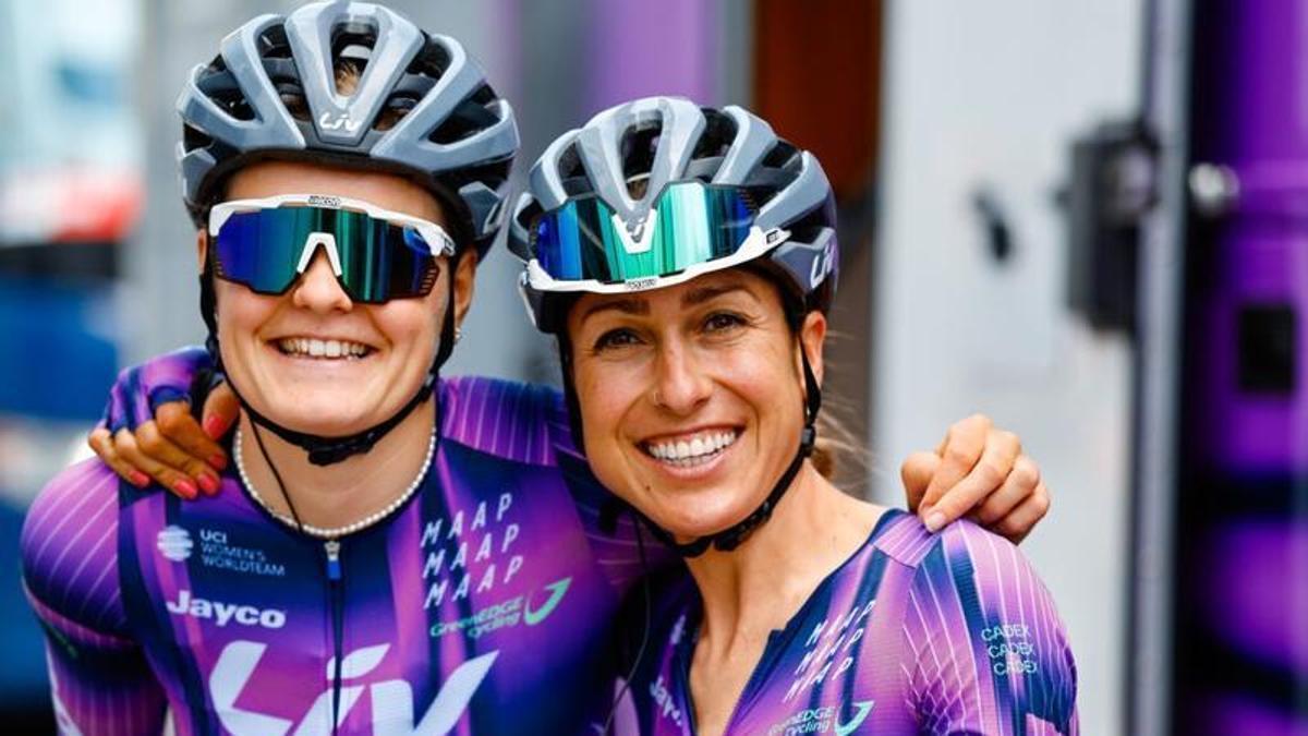 Mavi Garcia junto a Jeanne Korevaar, esta temporada.