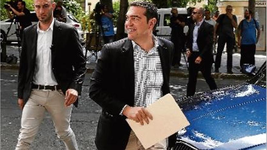 Tsipras assegura que l&#039;acord sobre el dèficit públic grec per als propers anys està molt a prop.