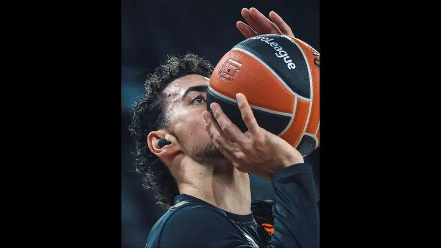 Entrenamiento previo al Valencia Basket - Maccabi Tel Aviv