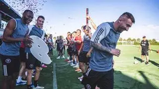 Messi celebró el Balón de Oro con el Inter Miami