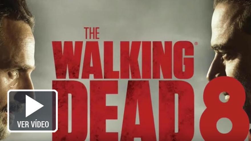 Cártel de la octava temporada de &#039;The Walking Dead&#039;.