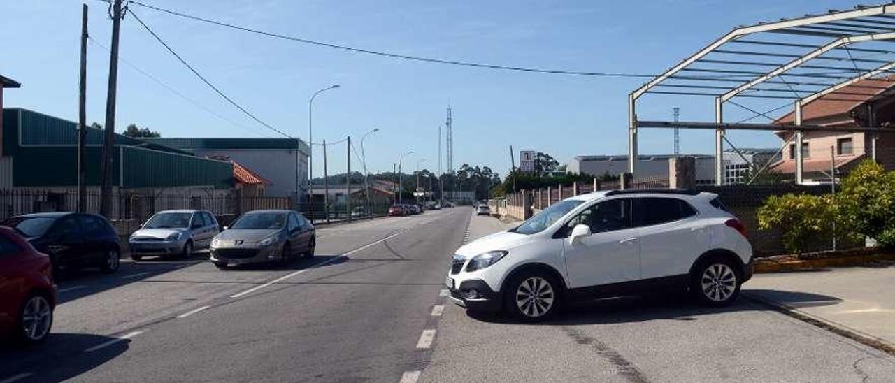 La zona industrial de A Pedreira, en el municipio de Meaño. // Faro