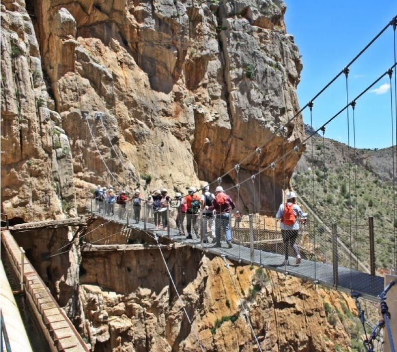 Desfiladero de los Gaitanes.