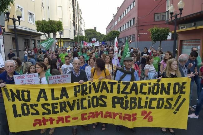 Manifestación por la Huelga general educativa