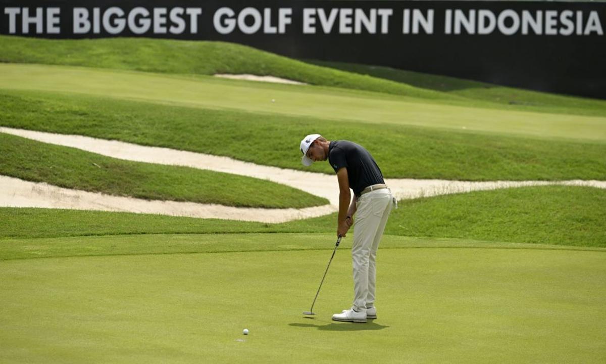 David Puig patea en la última jornada del Indonesian Masters