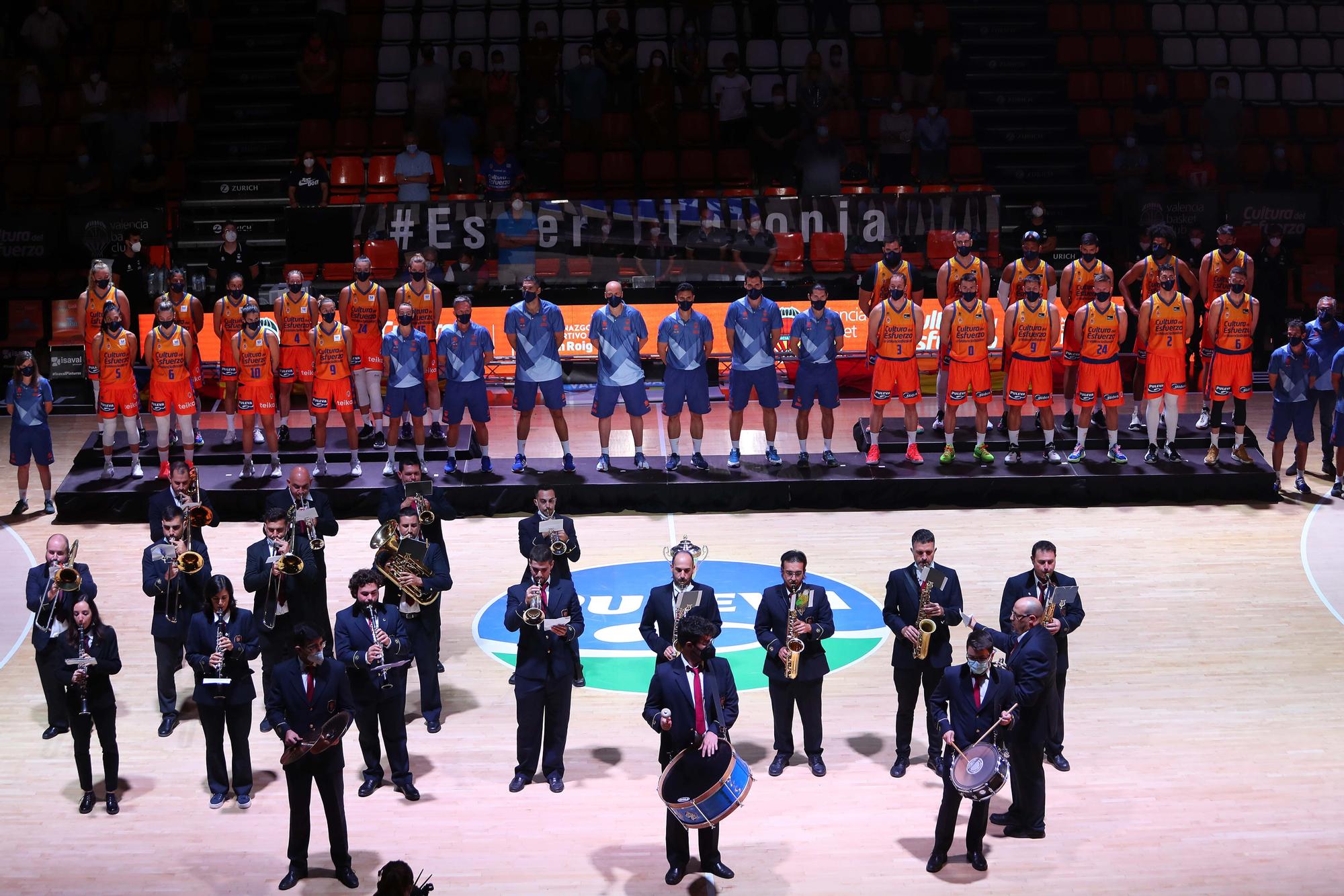 La espectacular presentación del Valencia Basket