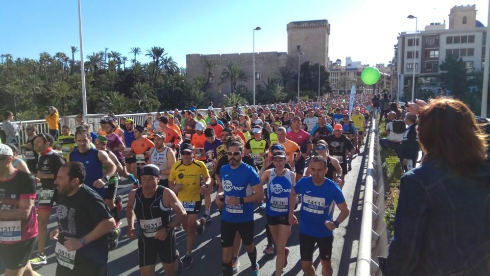 El marroquí ha dominado la carrera superando en más de 3 minutos a su compatriota Oumellal. La tercera plaza ha sido para el primer español, el atleta de Villena Andrés Micó