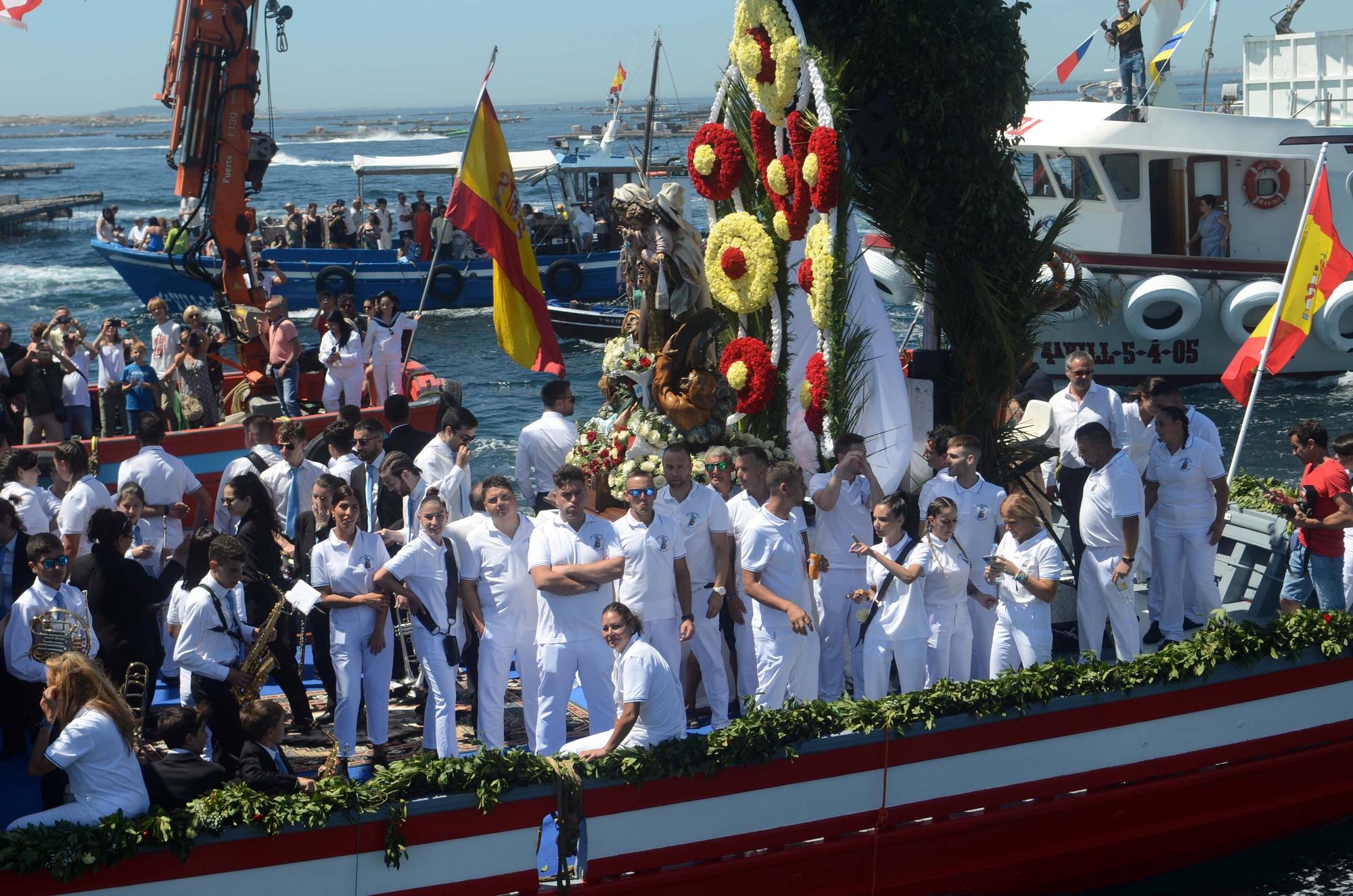 A Illa presume de fiestas del Carmen