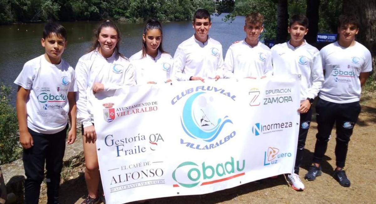 Expedición del Fluvial de Villaralbo en la «San Pedro Regalado». | Cedida