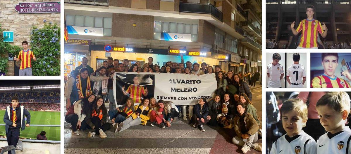 Álvarito Melero: Sus amigos lo recuerdan en Mestalla