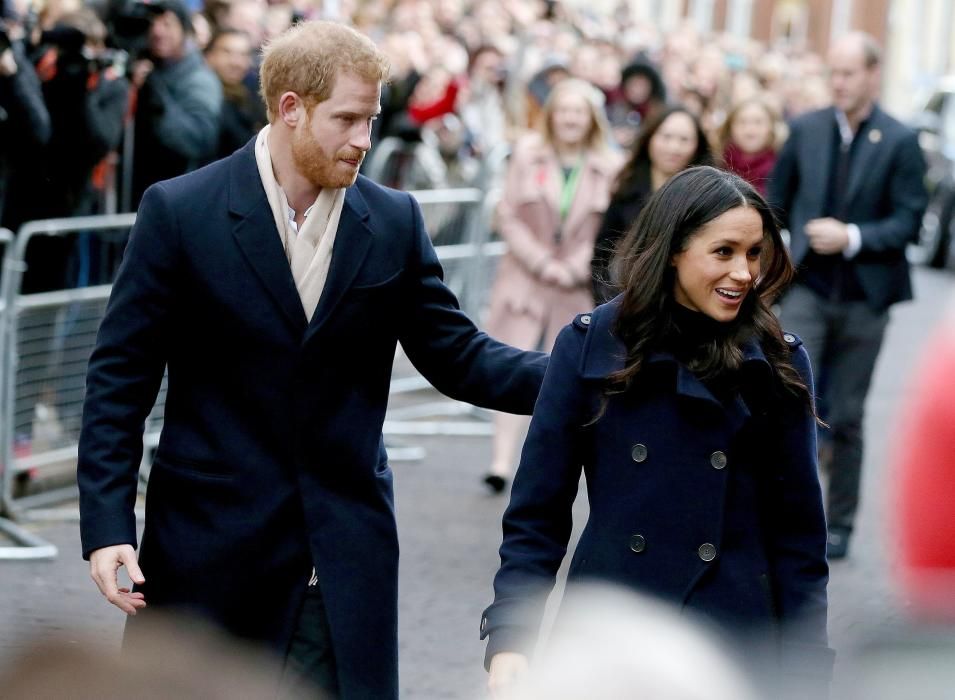 Primer acto oficial juntos del príncipe Enrique y Meghan Markle