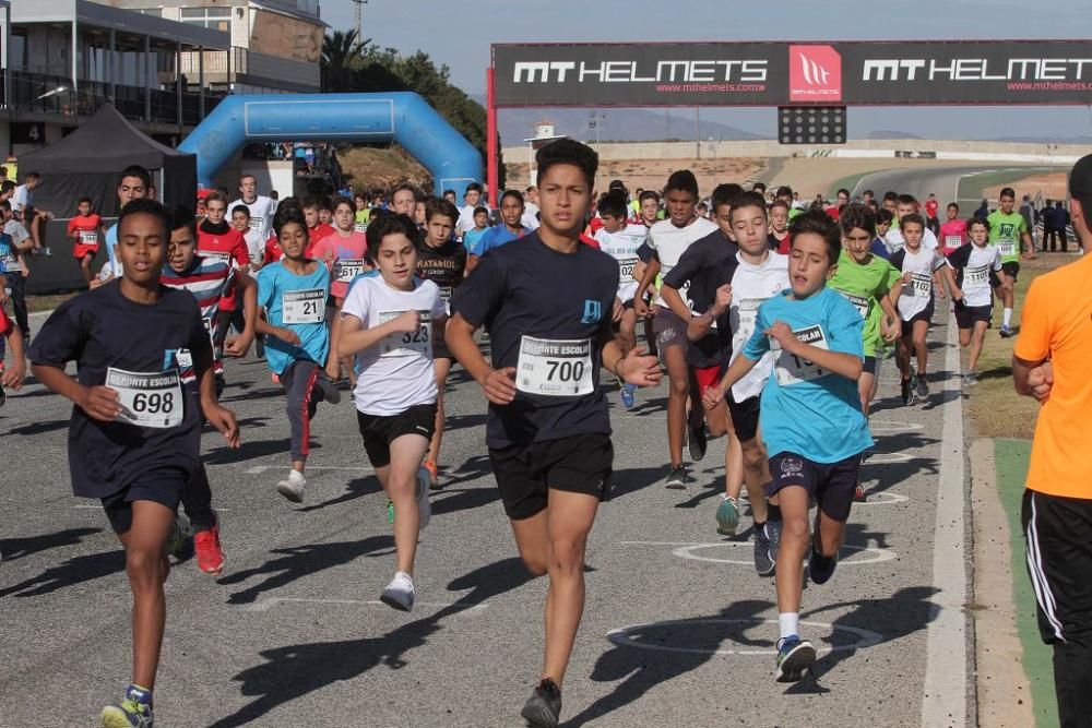 Cross Escolar Cartagena en el Circuito de Velocida