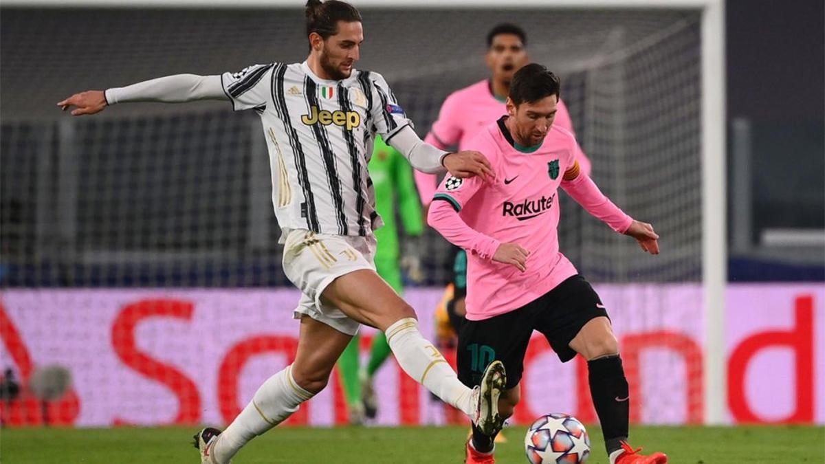 Messi logró su primera victoria con el Barça ante la Juventus en Turín