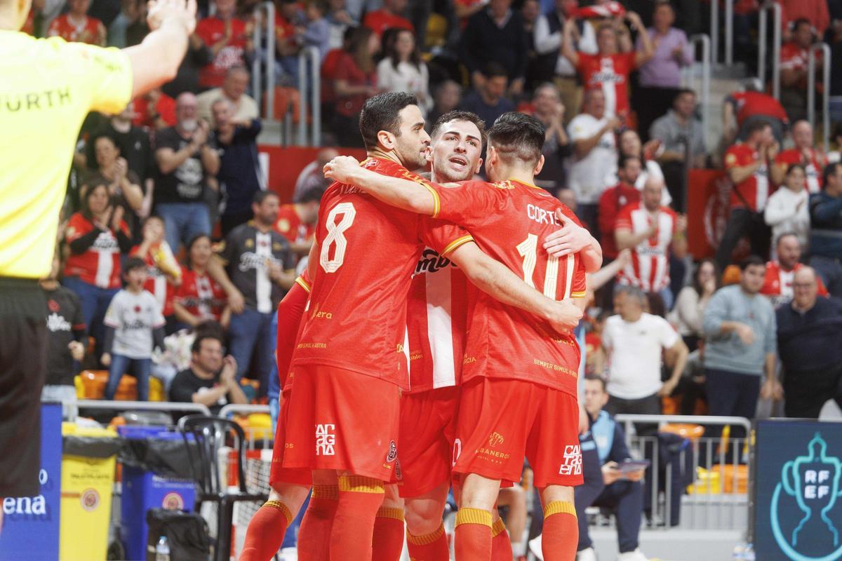 Las mejores imágenes de la victoria del Jimbee Cartagena frente Inter Movistar