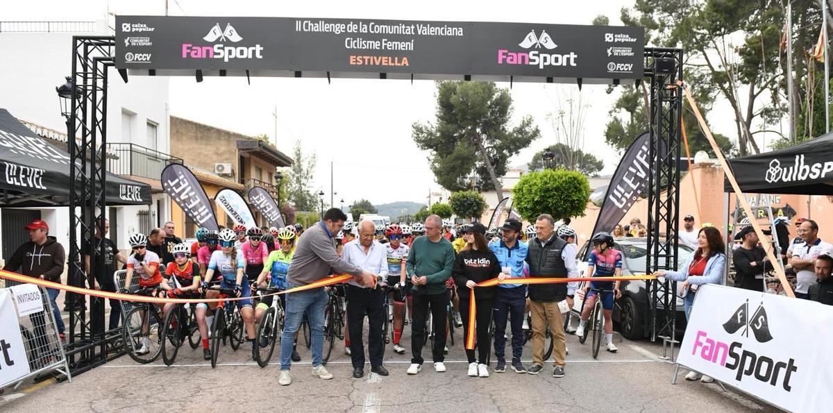 Momentos previos a la salida de la pasada edición.