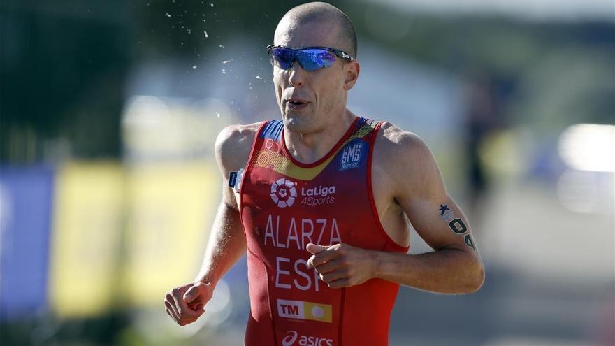 Fernando Alarza, subcampeón de Europa de triatlón