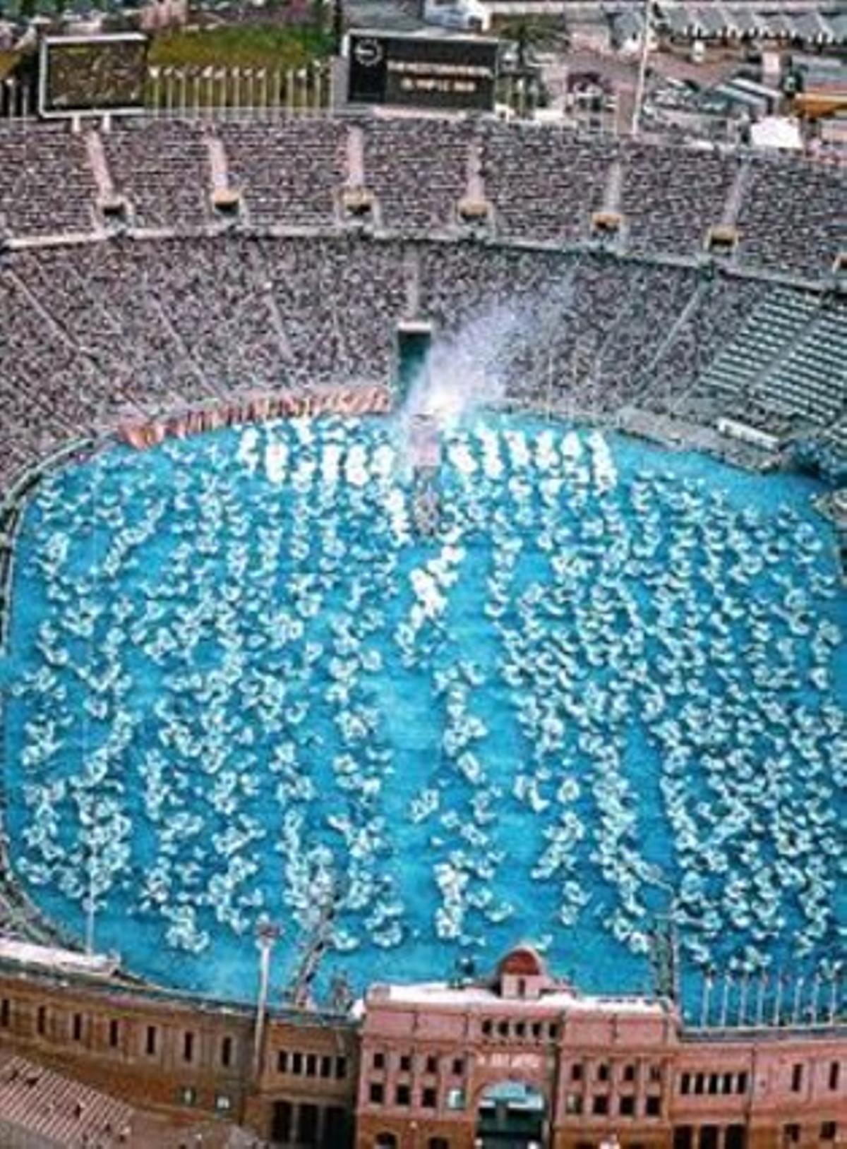 Cerimònia inaugural dels Jocs Olímpics del 1992.
