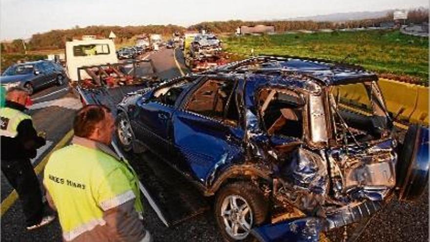 Aquesta setmana ja s&#039;han registrat dos accidents a la N-II a Girona.