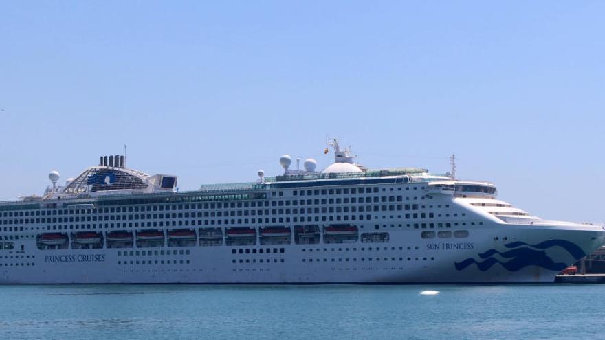 Primera visita del crucero &#039;Sun Princess&#039; a Málaga