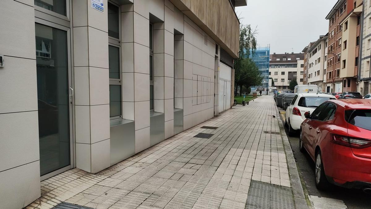 Área del edificio sociosaniario donde iría el Archivo.