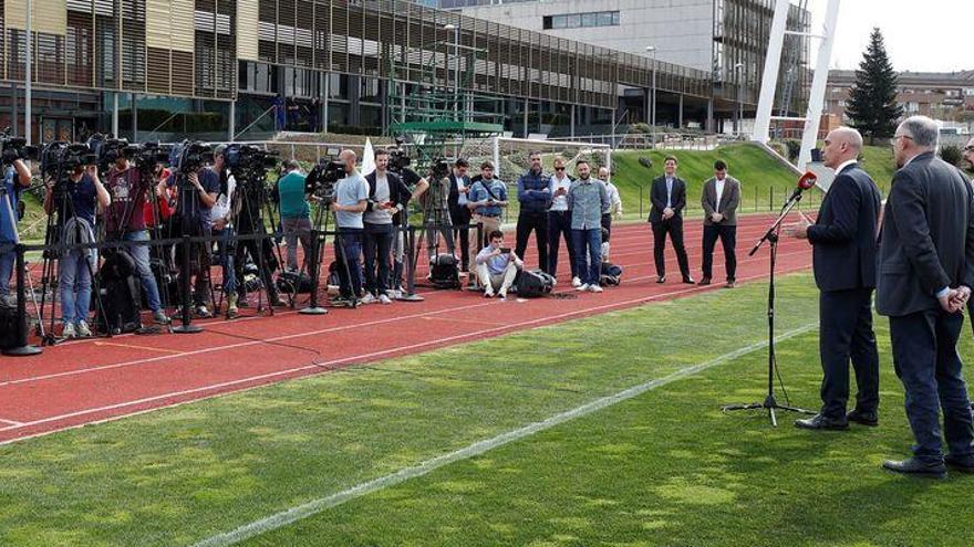 Todo el fútbol español ya está parado sin saber hasta cuándo