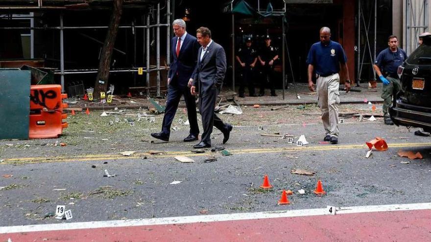 Un atentado sin reivindicar deja 29 heridos en pleno centro de Nueva York
