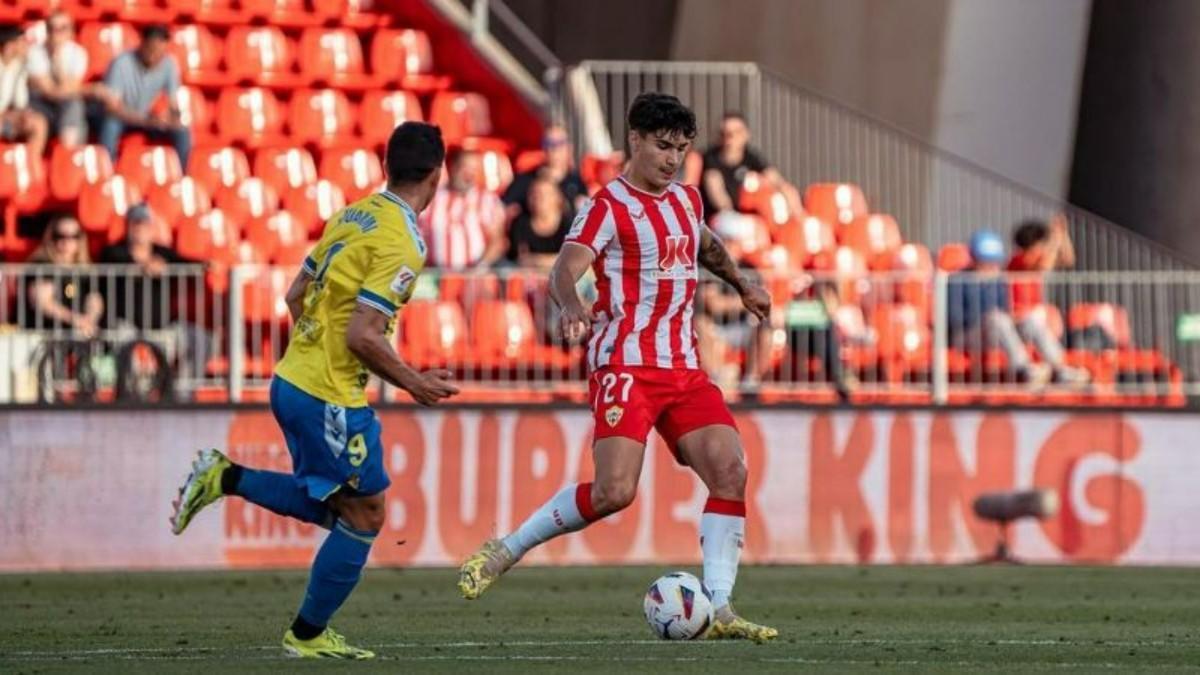 Paco Sanz, el día de su debut en Primera