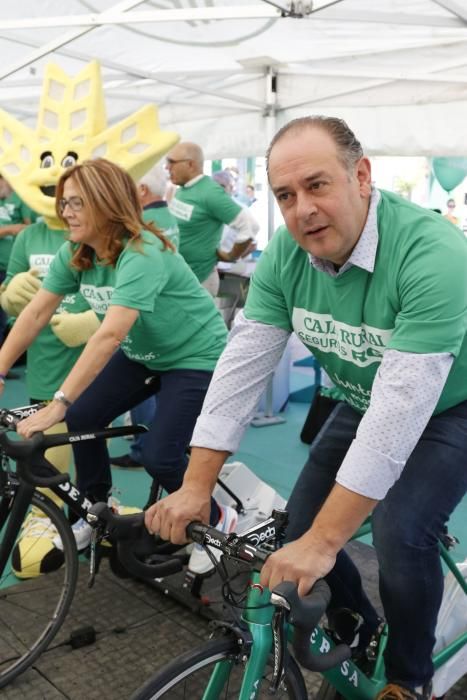 Éxito rotundo de la Bicicleta Solidaria