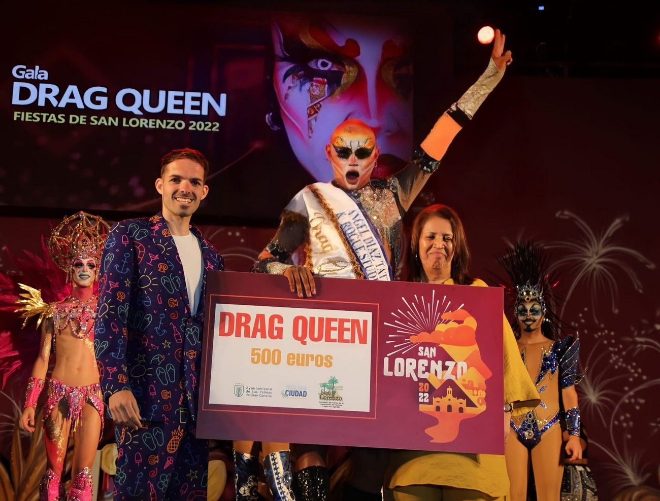 Drag Queen Fiestas de San Lorenzo 2022