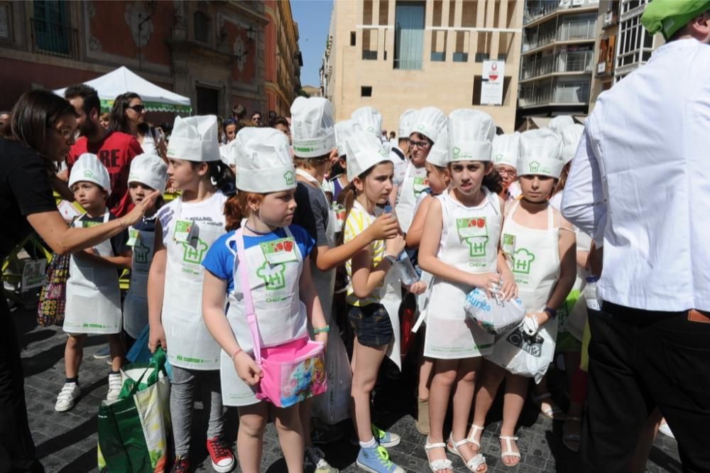 Más de 250 niños participan en el HuertaChef