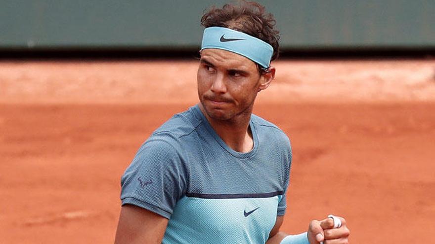 Rafa Nadal en Roland Garros.