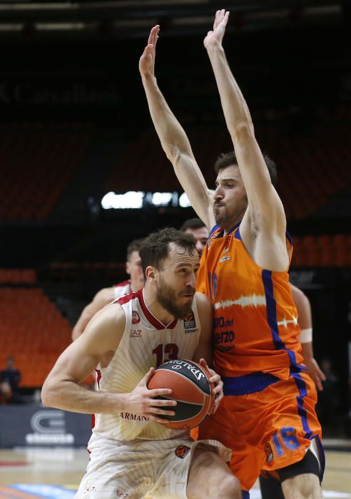 Las imágenes del Valencia Basket - Armani Milano