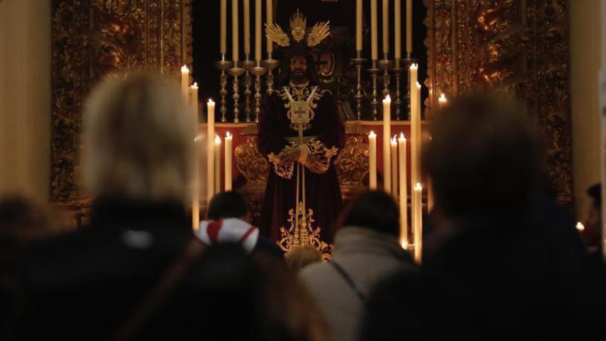 La talla del Jesús Nazareno Rescatado.