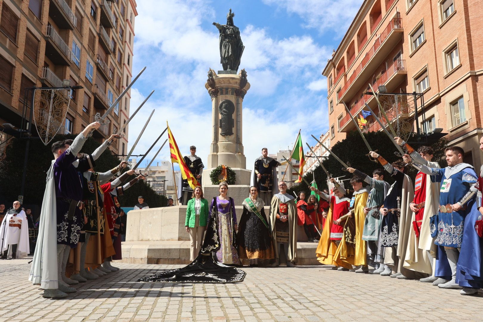Galería de imágenes: Homenaje al Rei Jaume I en la Magdalena