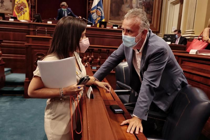 Pleno del Parlamento de Canarias (17/08/21)