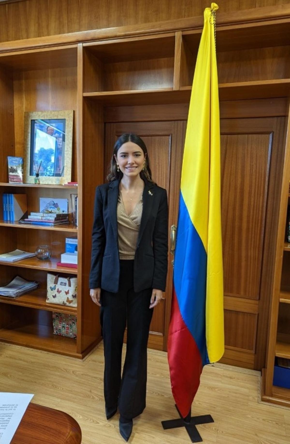Gillian Maghmud, cónsul de Colombia en Valencia.