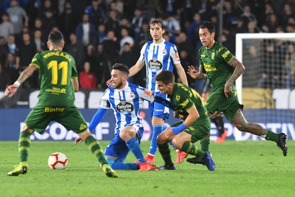 El Dépor cae ante Las Palmas en Riazor