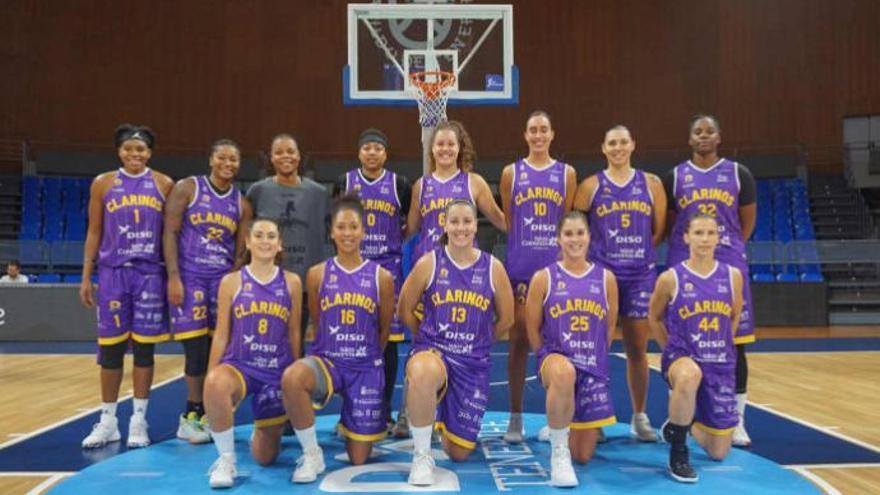 Las jugadoras del CDB Clarinos.