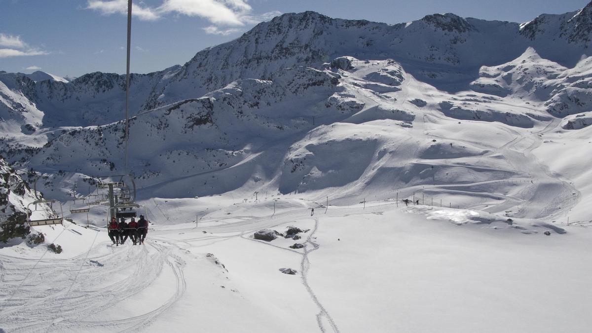 Una imagen de la estación andorrana de Vallnord.